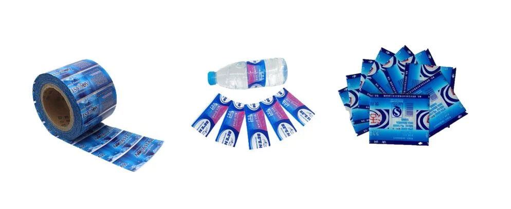 Wholesale Custom Design Printed OPP Shrink PVC Labels Plastic Water Bottle Packaging Stickers