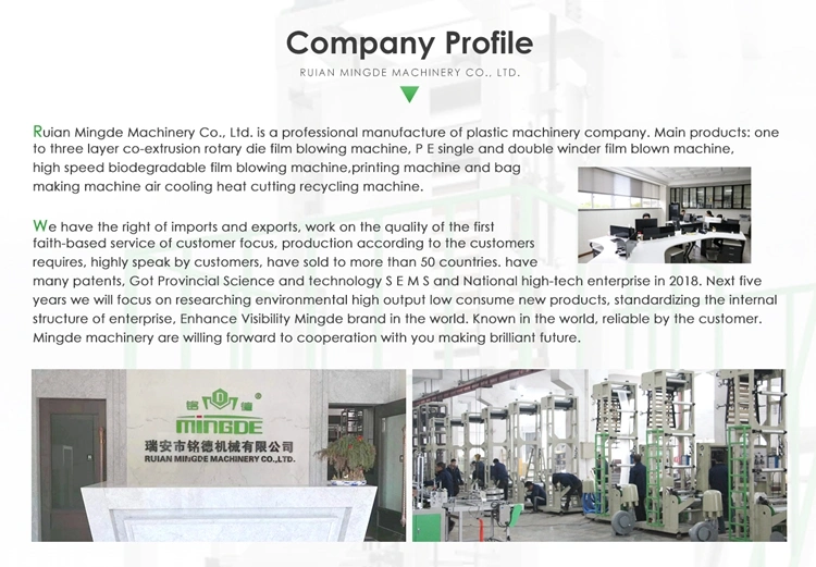High-Speed Double Layer Vest and Flat Rolling Bag Making Machine