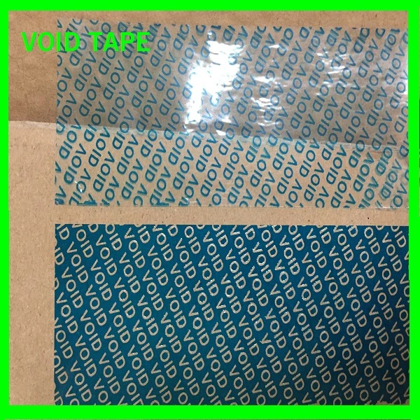 OEM Custom Printing Tamper Evident Security Void Tape Security Label Volid Sticker Printing Tape for Safety