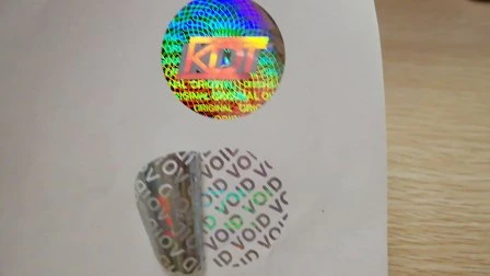 Custom Void Tamper Evident Hologram Label Sticker